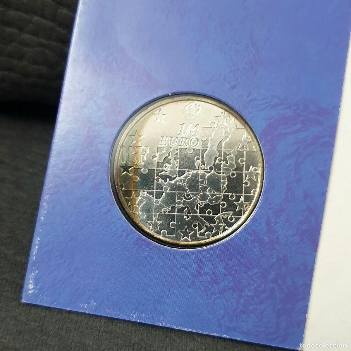 Euros: FRANCIA 2004 1/4 EURO - Foto 3