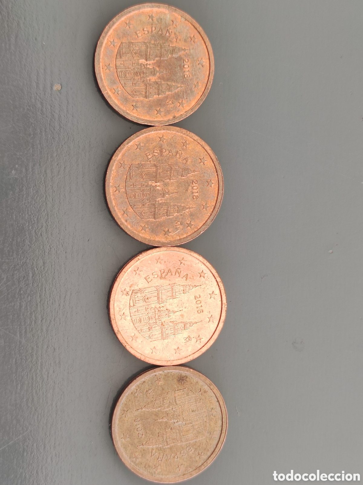 Euros: Monedas error acunaccion 2018 - Foto 2