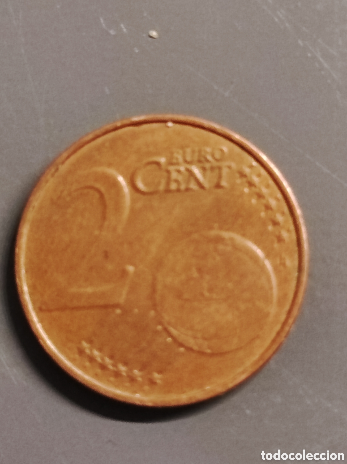 Euros: Moneda 2 c&eacute;ntimos B&eacute;lgica 2000 error fecha desplazada - Foto 1