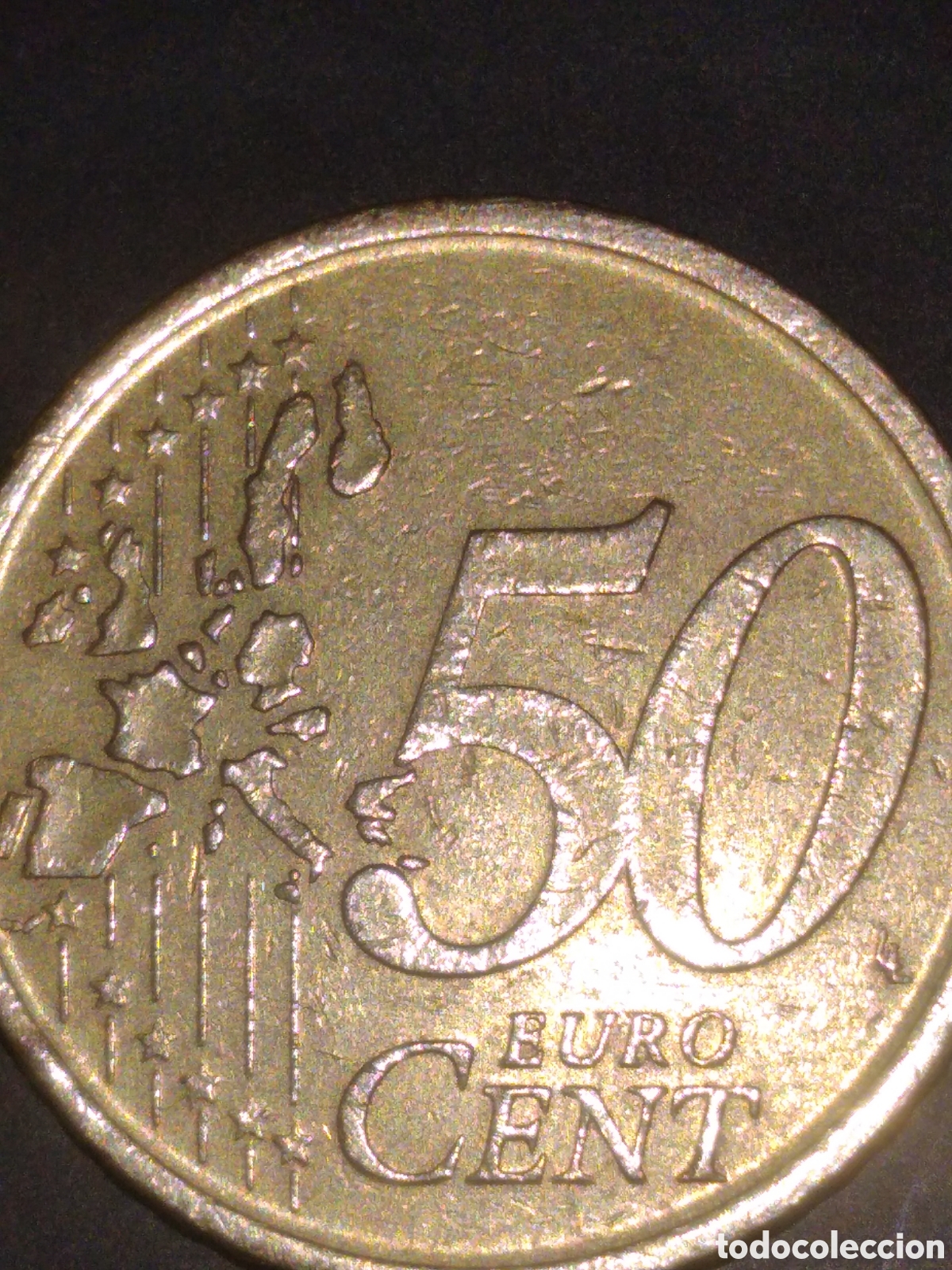 Euros: 50 c&eacute;ntimos 1999 Espa&ntilde;a - Foto 2