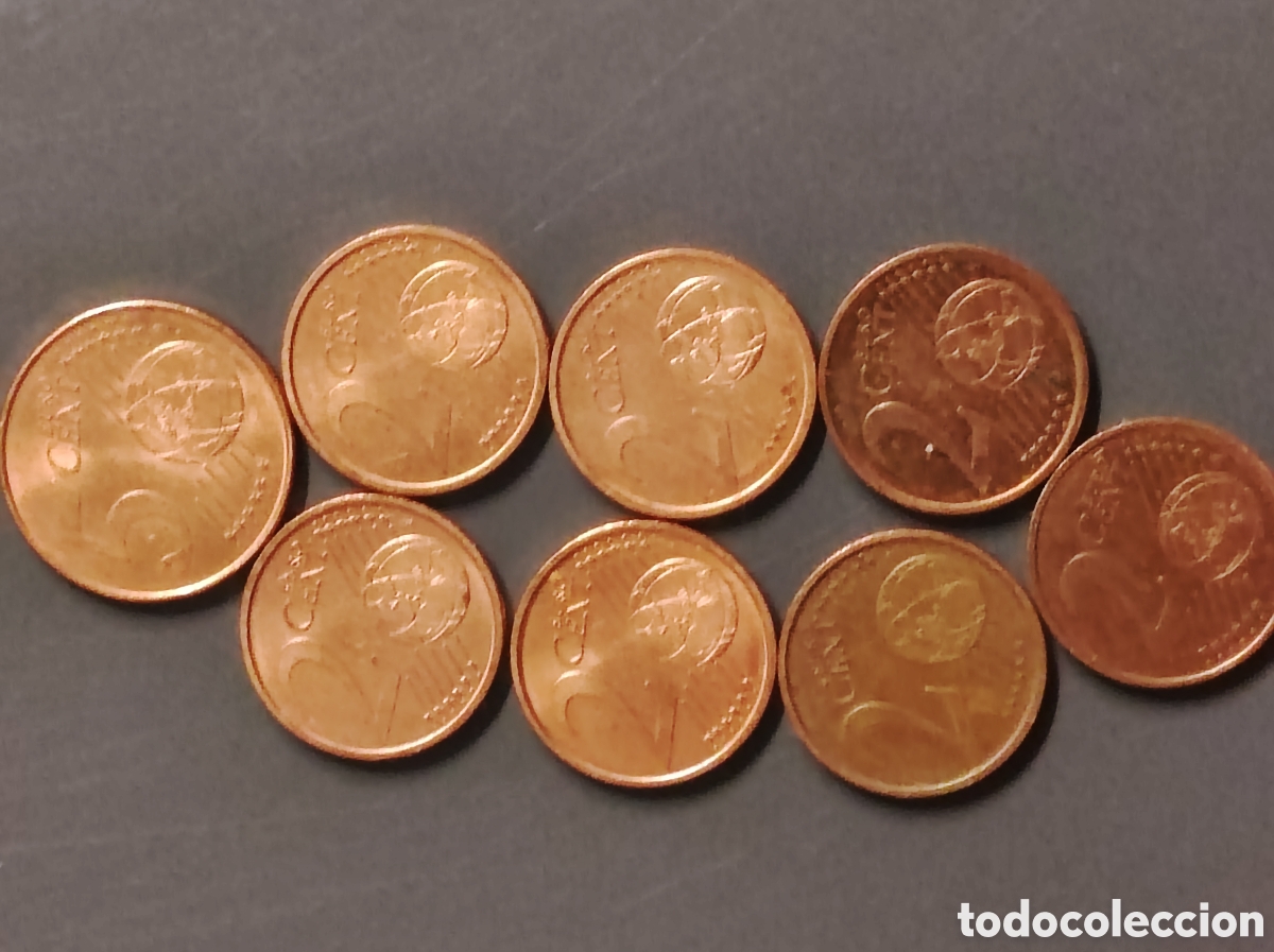Euros: Monedas 2 c&eacute;ntimos Espa&ntilde;a exceso material 2018 - Foto 3