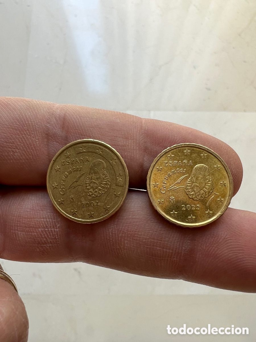 Euros: MONEDA DE 10 CENT CENTIMOS DE EURO ERROR COLOR COBRE - Foto 5