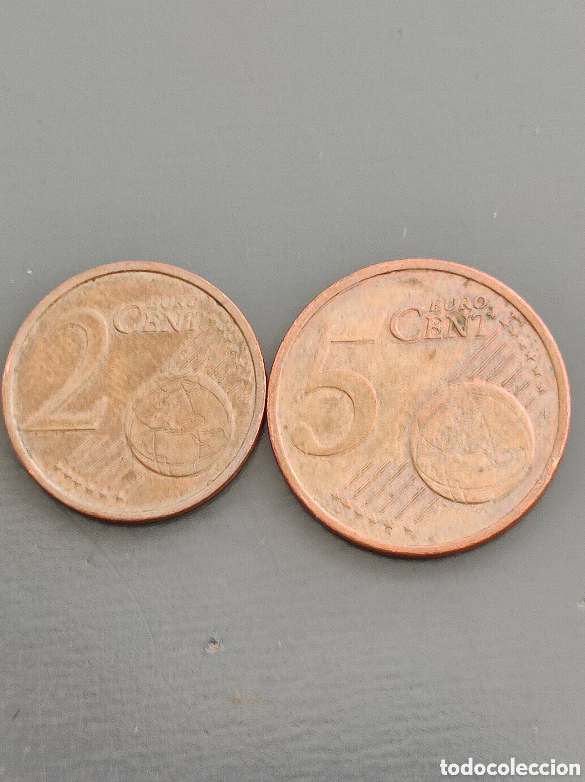Euros: Monedas de 2 y 5 c&eacute;ntimos Irlanda 2004 - Foto 2