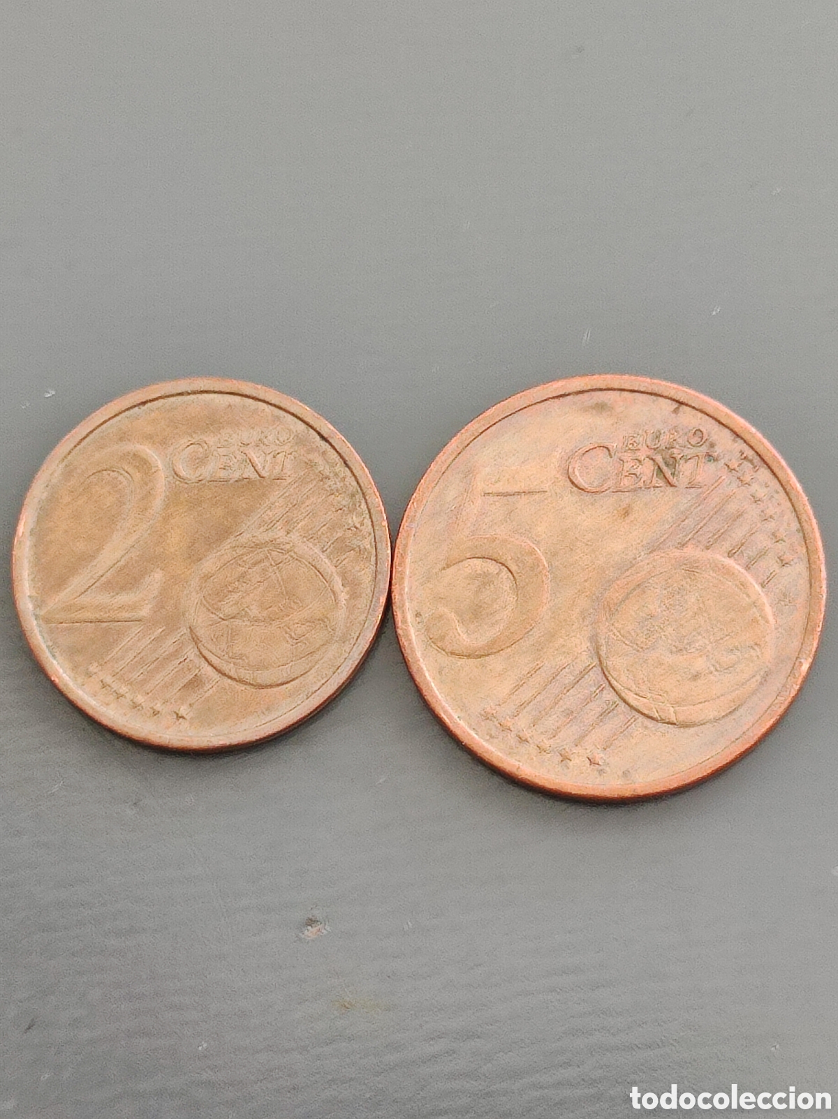 Euros: Monedas de 2 y 5 c&eacute;ntimos Irlanda 2004 - Foto 4