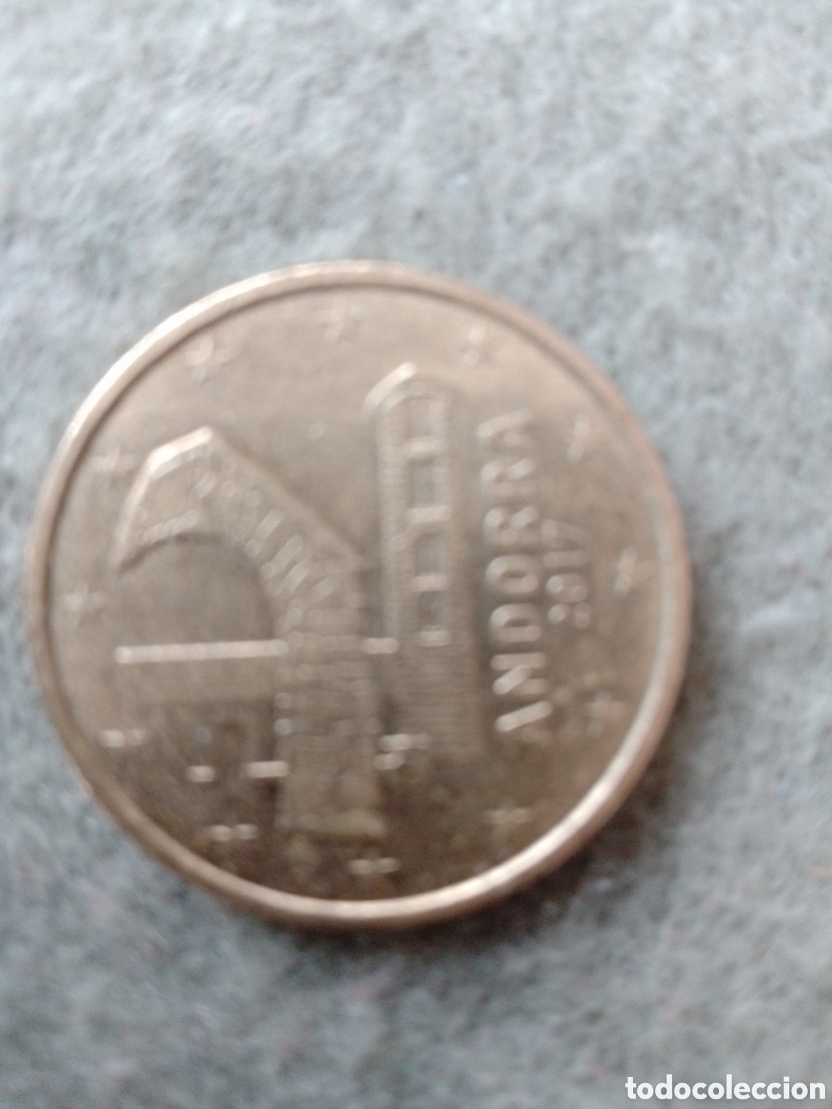 Euros: MONEDA 50 CENTIMOS ANDORRA 2017 CIRCULADA MBC - Foto 1