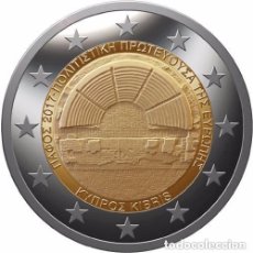 Euros: CHIPRE 2017. MONEDA DE 2 EUROS DEDICADA A PAFOS CAPITAL EUROPEA DE LA CULTURA. DE CARTUCHO.