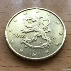 Euros: 50 CÉNTIMOS DE EURO DE FINLANDIA. AÑO 2012