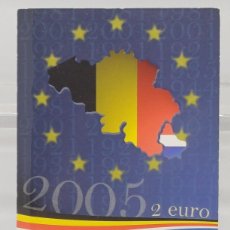 Euros: BELGICA 2 EUROS 2005 - CONM. UNION BELGO-LUXEMBURGUESA - EN COINCARD