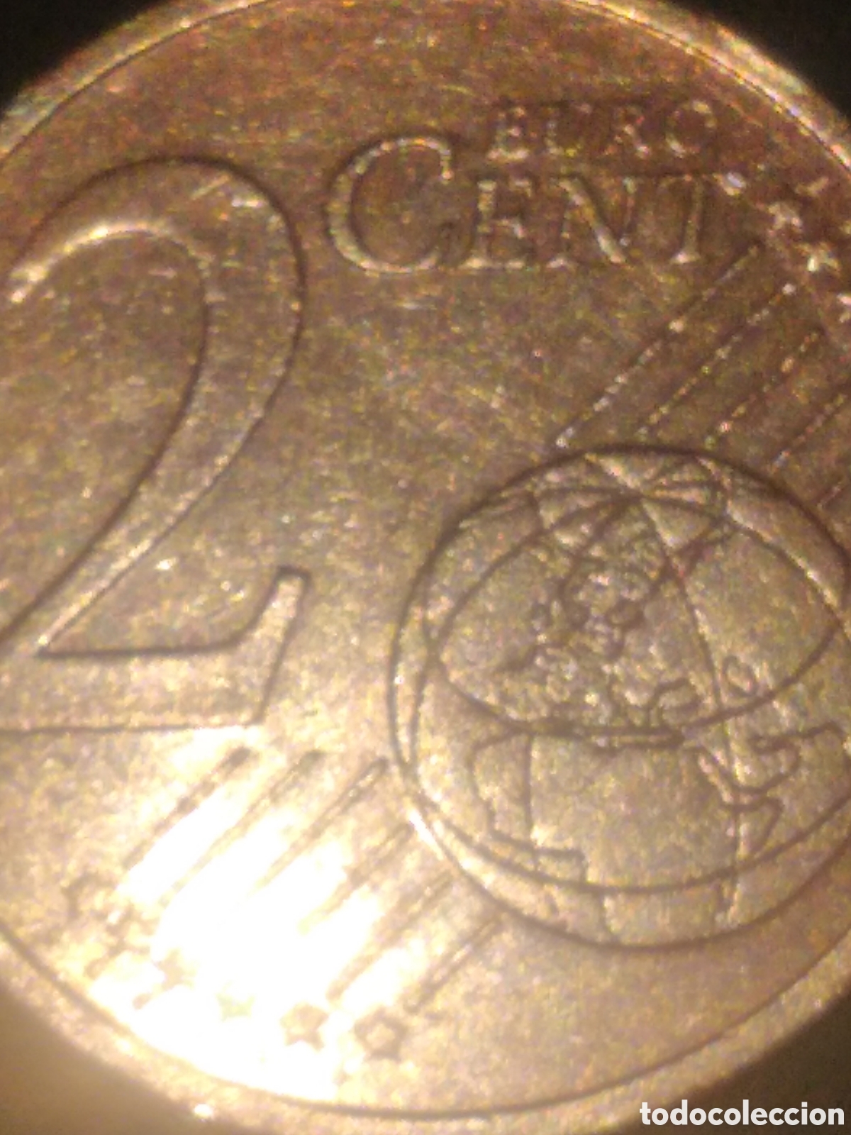 Euros: &Uacute;nica!!!2 c&eacute;ntimos RF error - Foto 2