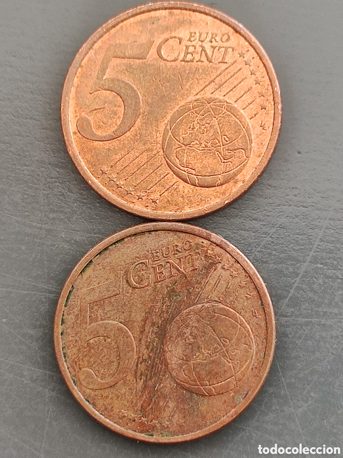 Euros: Monedas 5centimos Espa&ntilde;a 2016 - Foto 2