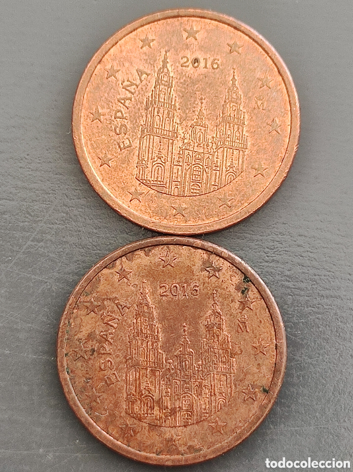 Euros: Monedas 5centimos Espa&ntilde;a 2016 - Foto 1