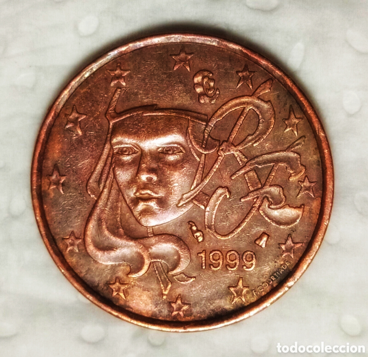 Euros: Moneda 5 Centimos INVERSI&Oacute;N - Foto 1