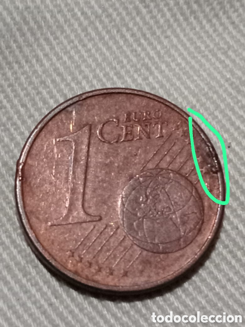 Euros: Rara 1centimo D 2002 error Alemania - Foto 6