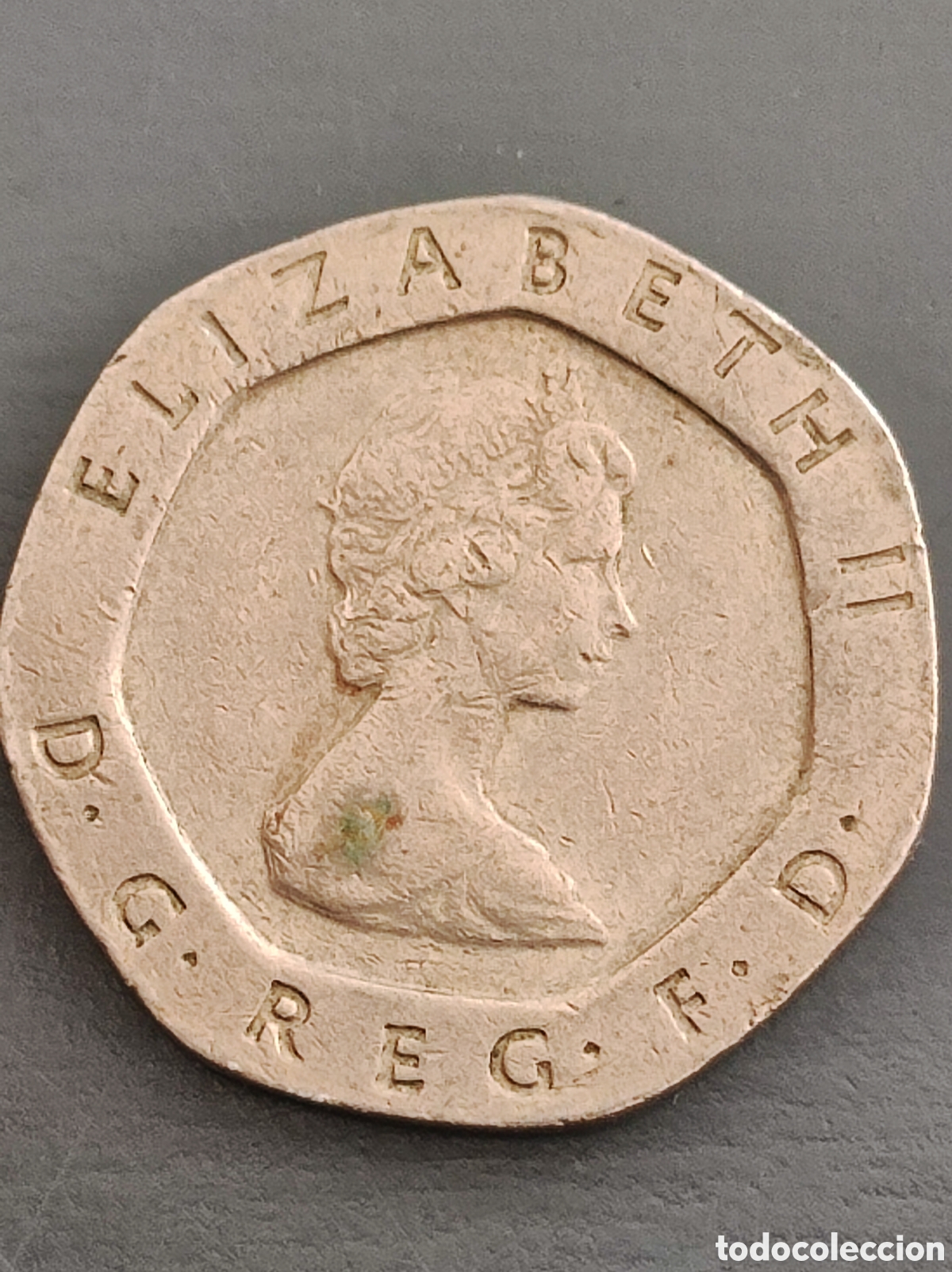 Euros: TWENTY PENCE 1982 rara - Foto 2