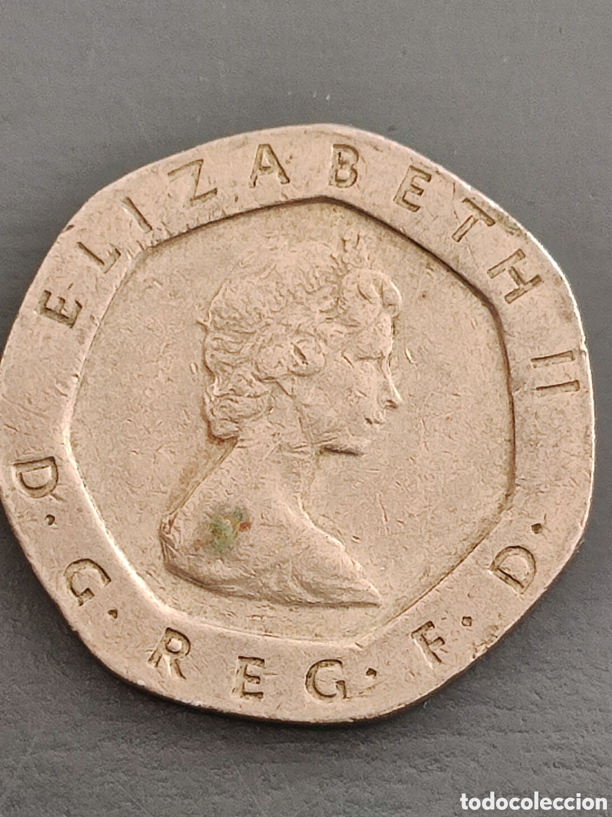 Euros: TWENTY PENCE 1982 rara - Foto 1