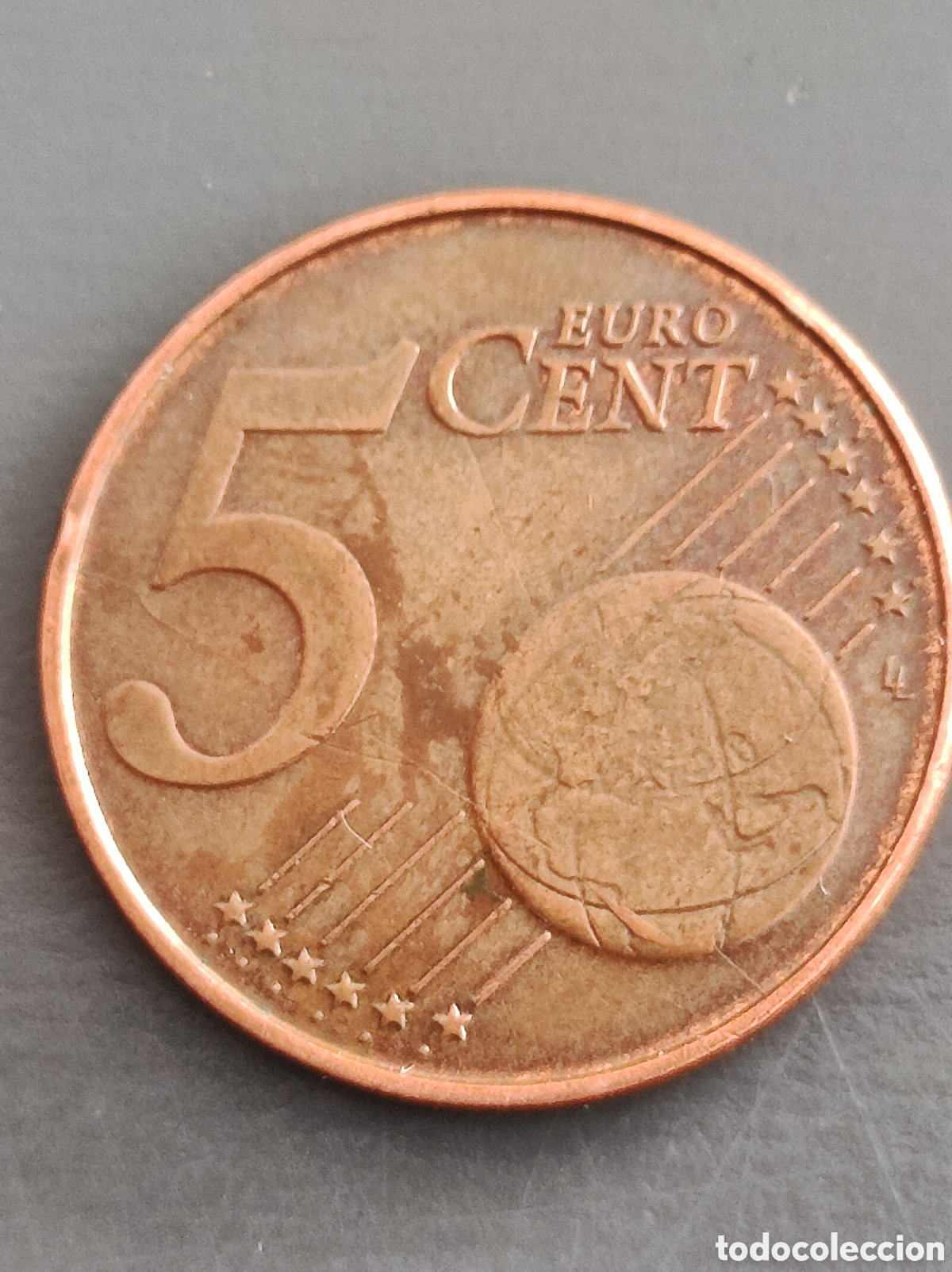 Euros: Moneda rara 5 c&eacute;ntimos B&eacute;lgica 2004 - Foto 3