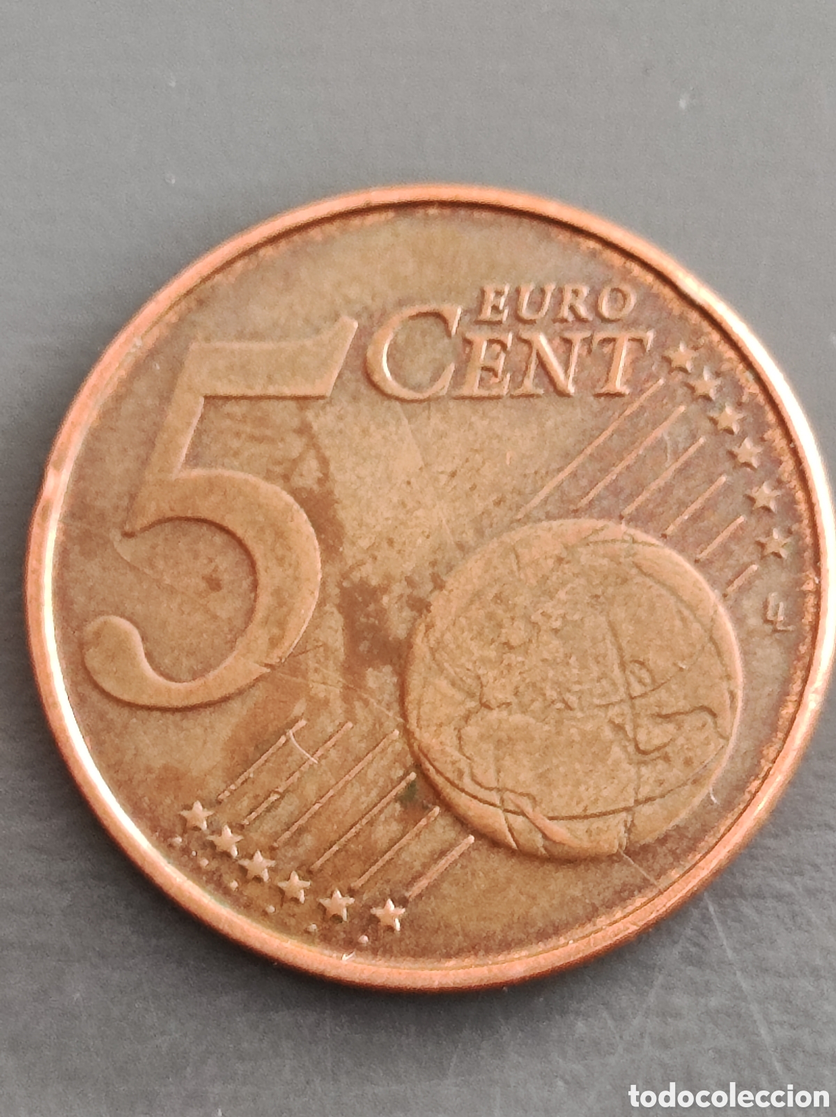 Euros: Moneda rara 5 c&eacute;ntimos B&eacute;lgica 2004 - Foto 4