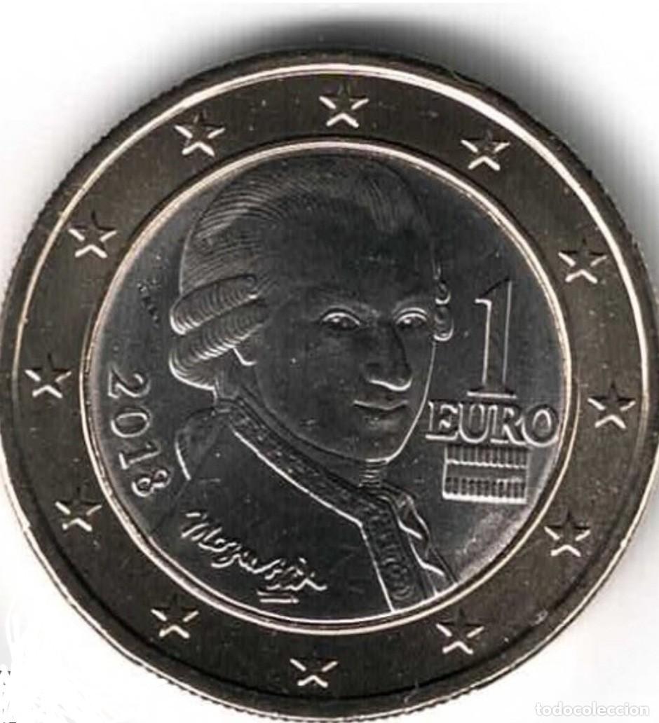 Euros: MONEDA 1 EURO AUSTRIA 2018 - SIN CIRCULAR - Foto 1