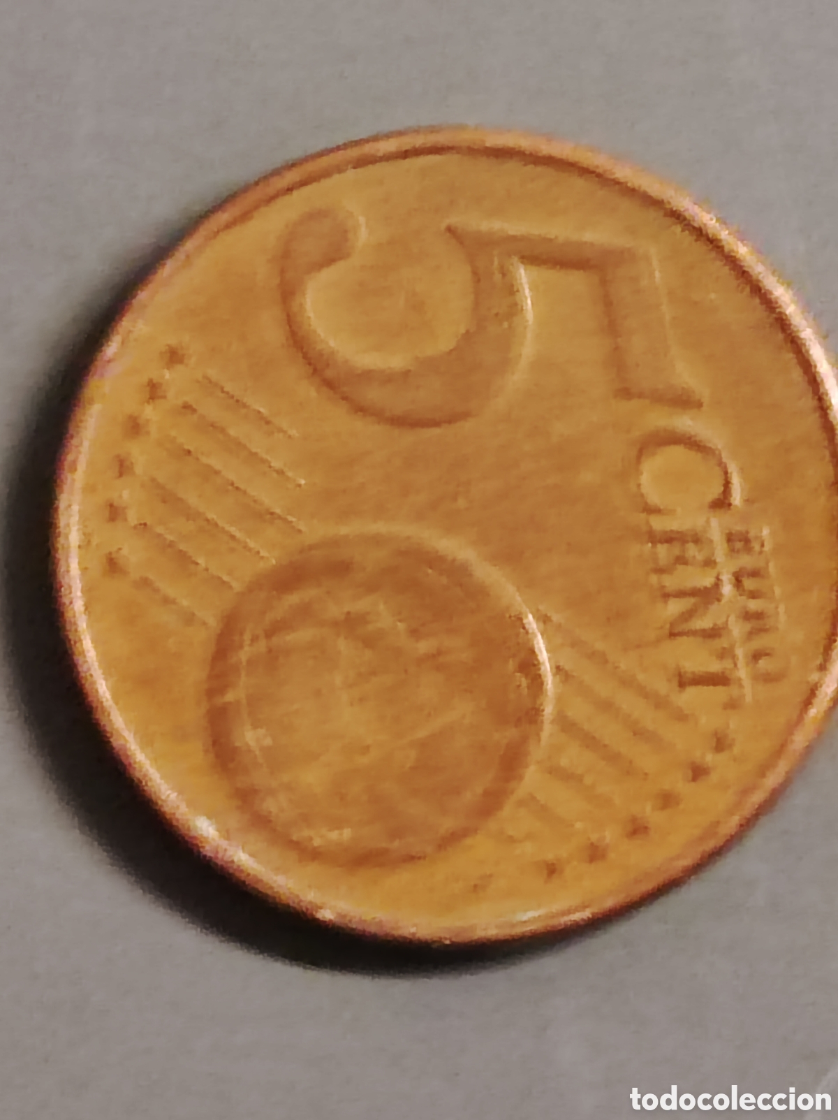 Euros: Moneda 5 c&eacute;ntimos Austria 2003 exceso material - Foto 1