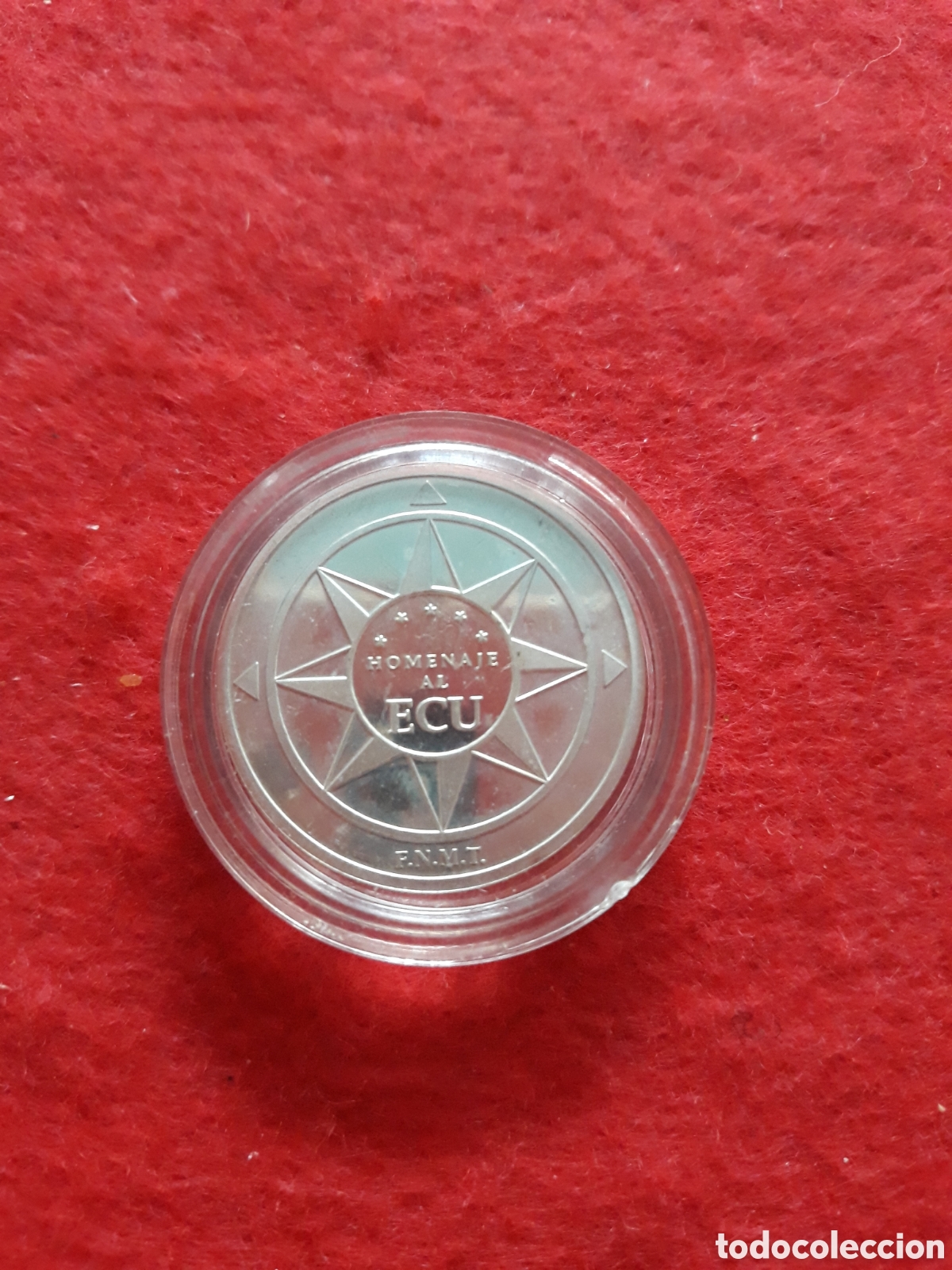 Euros: Moneda Homenaje al Ecu Plata - Foto 1