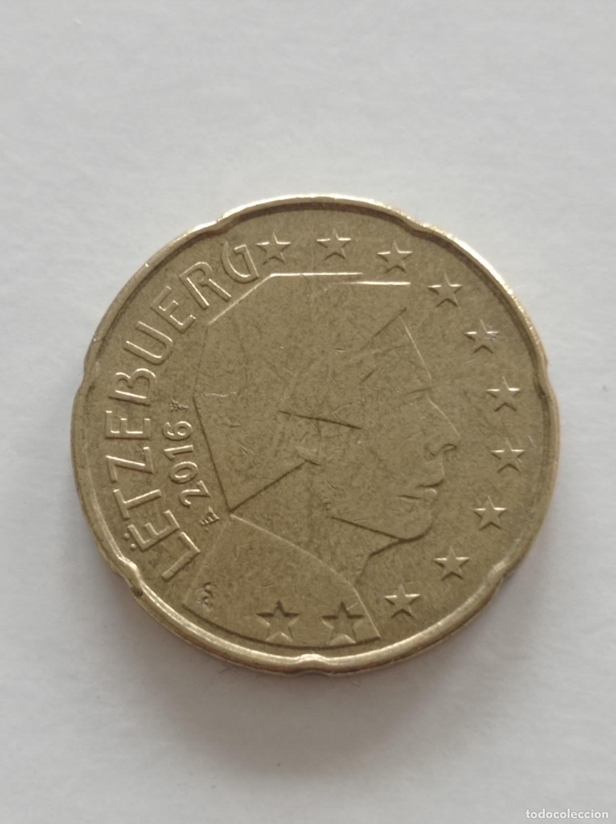 Euros: 20 CENTIMOS LUXEMBURGO A&Ntilde;O 2016 CIRCULADA - Foto 1