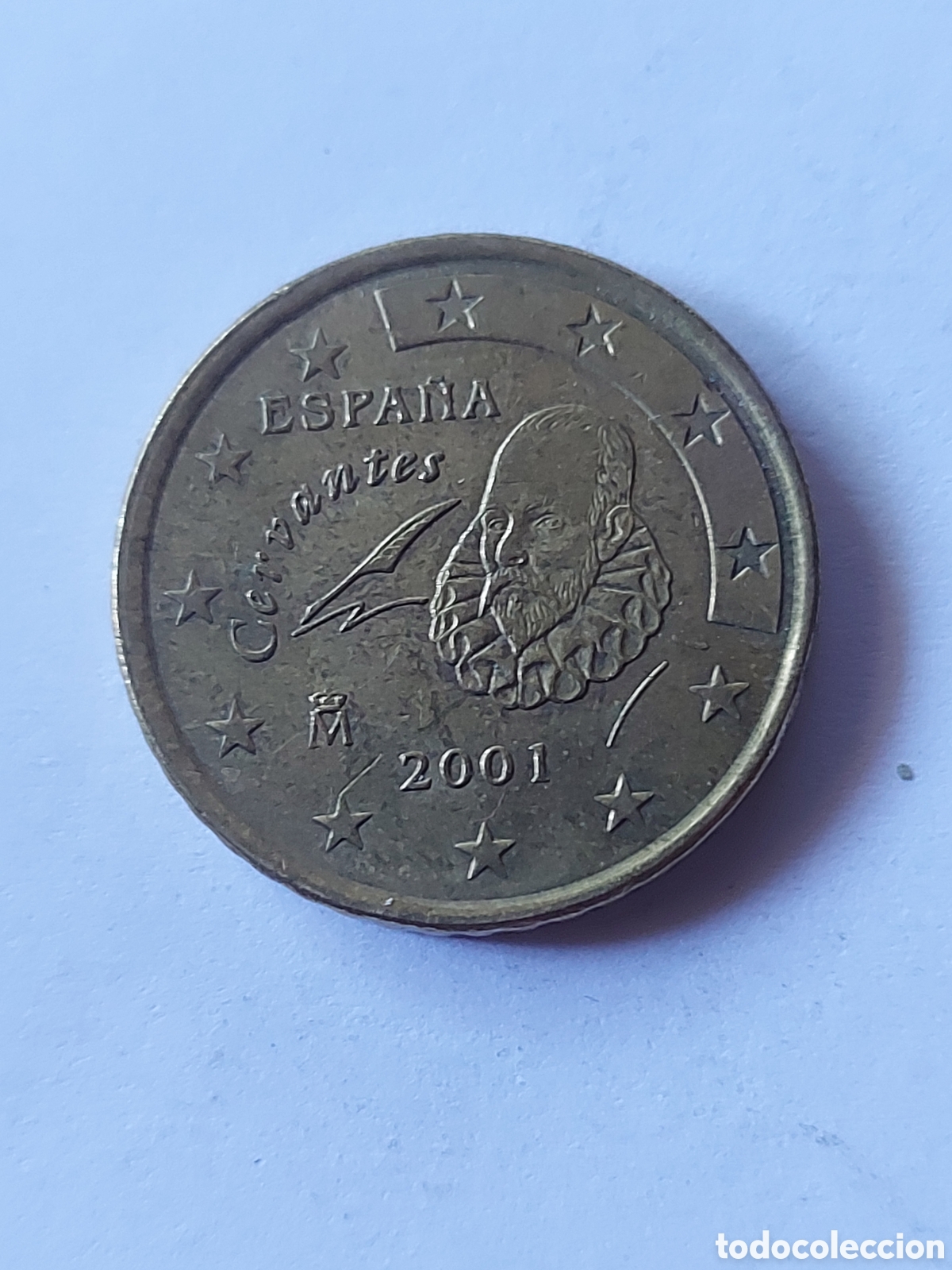 Euros: MONEDA ESPA&Ntilde;A 50 C&Eacute;NTIMOS EURO 2001 - Foto 1