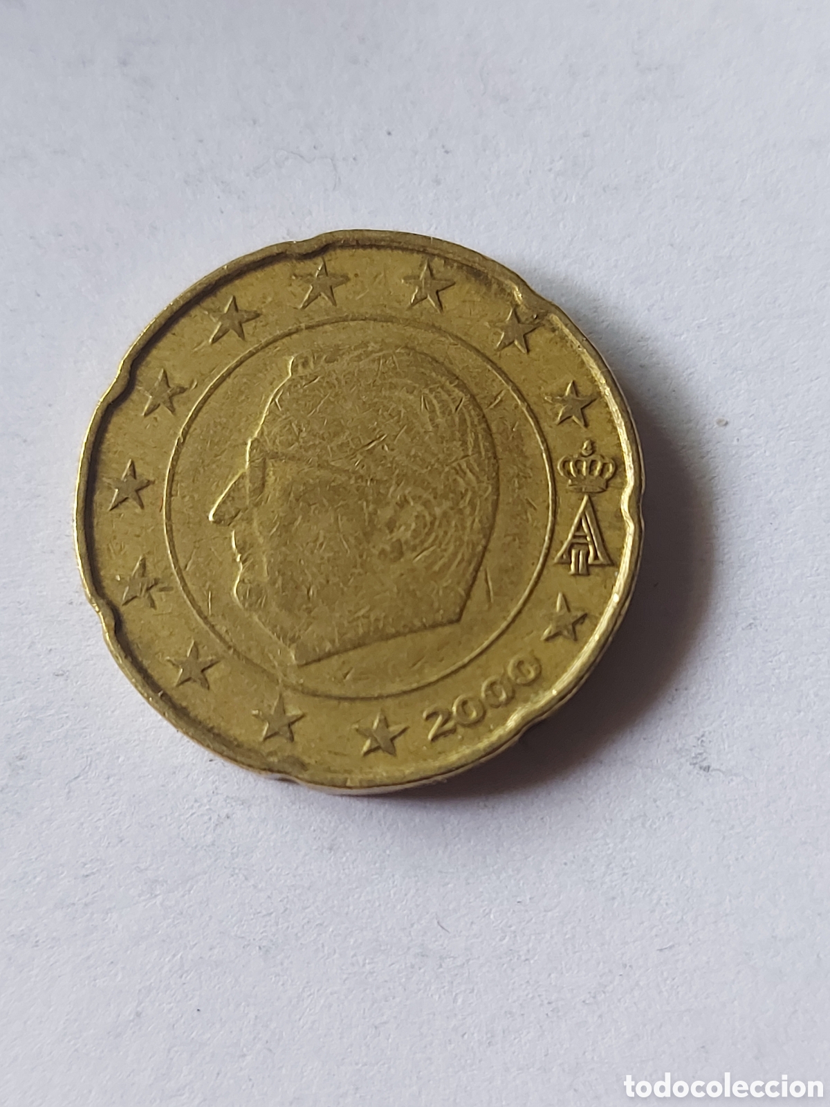 Euros: MONEDA BELGICA 20 CENTIMO EURO A&Ntilde;O 2000 - Foto 1