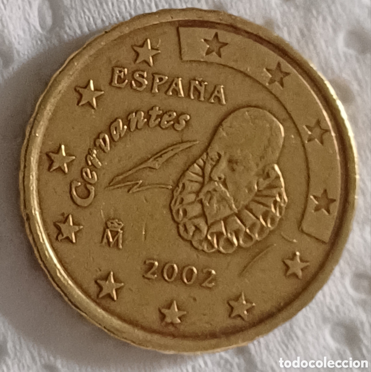 Euros: Moneda 10cent de &euro; Espa&ntilde;a 2002 - Foto 3