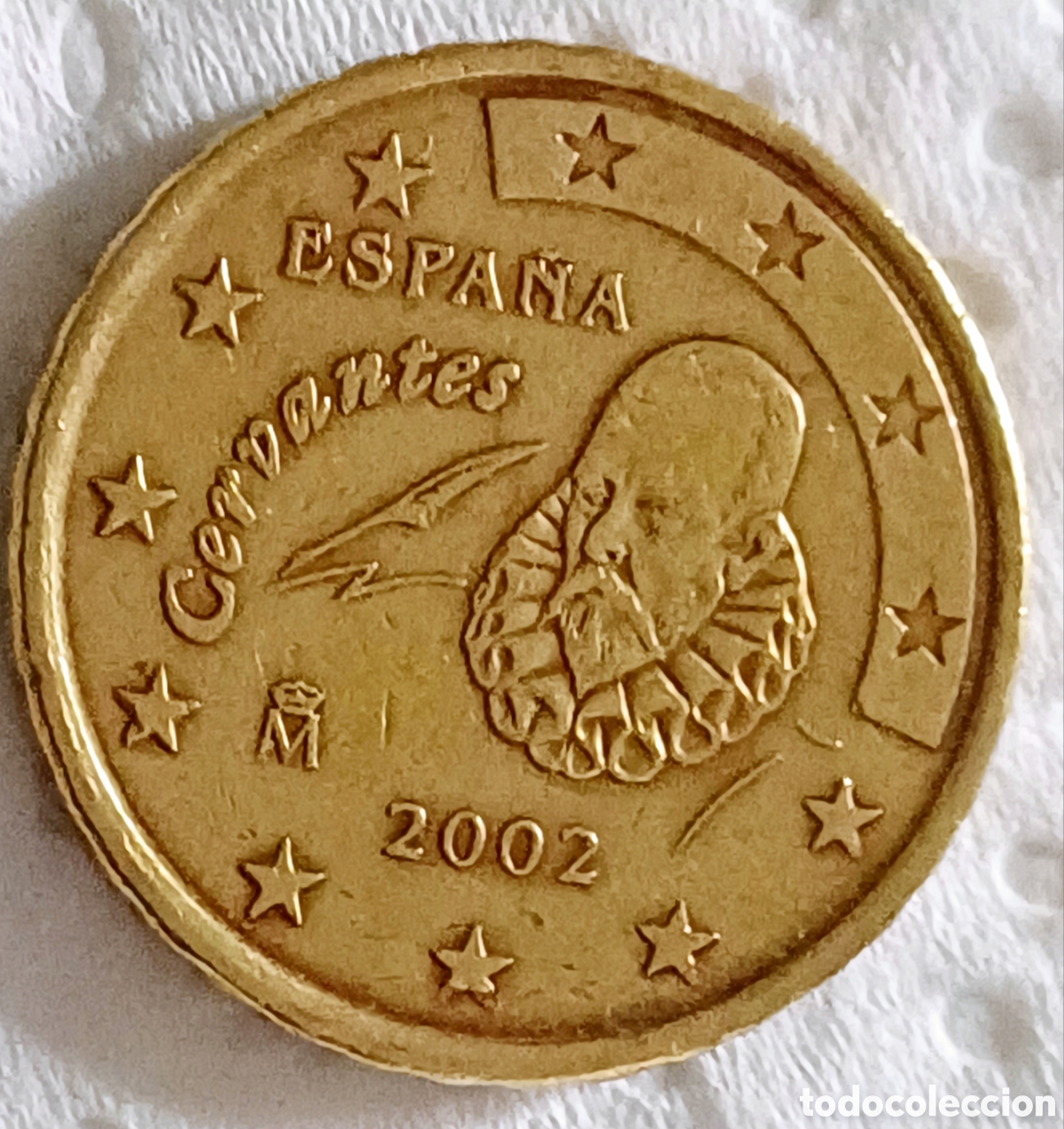 Euros: Moneda 10cent de &euro; Espa&ntilde;a 2002 - Foto 1