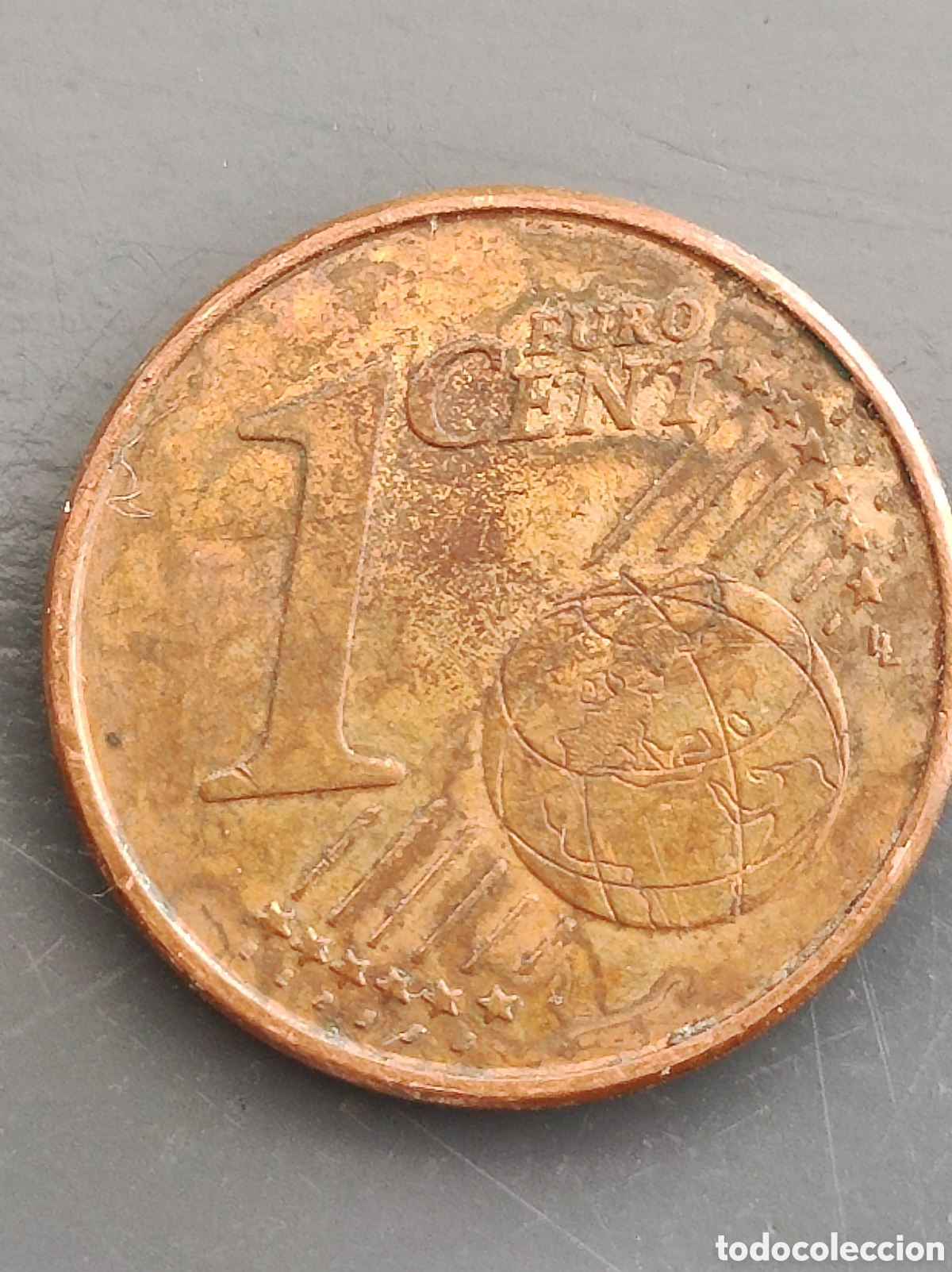 Euros: Moneda 1 c&eacute;ntimo 2019 Espa&ntilde;a error acunaccion - Foto 4