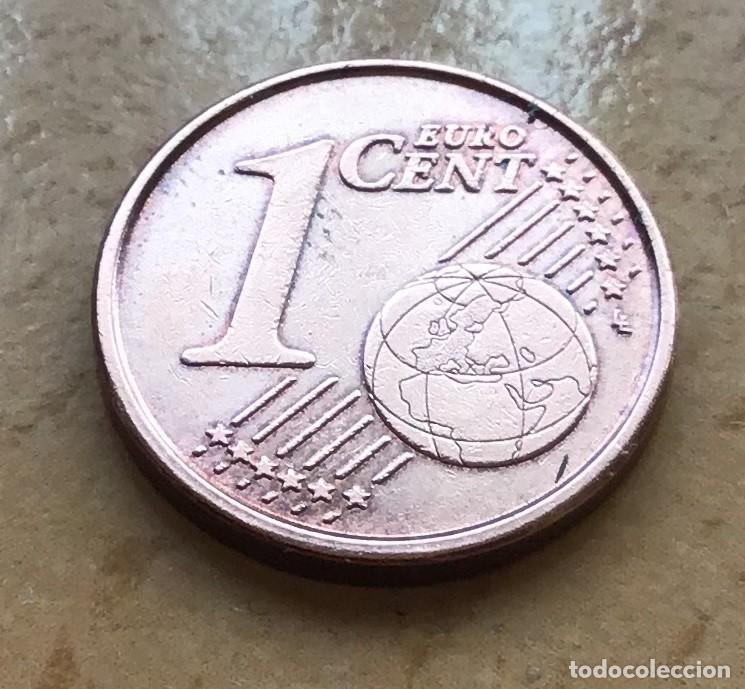 Euros: 1 c&eacute;ntimo de euro de Italia. A&ntilde;o 2017 - Foto 2