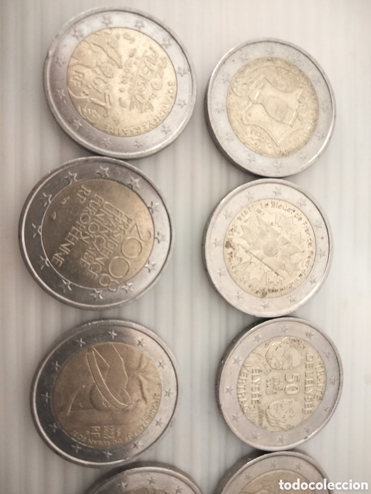Euros: 12Monedas 2&euro;conmemorativas Francia - Foto 2