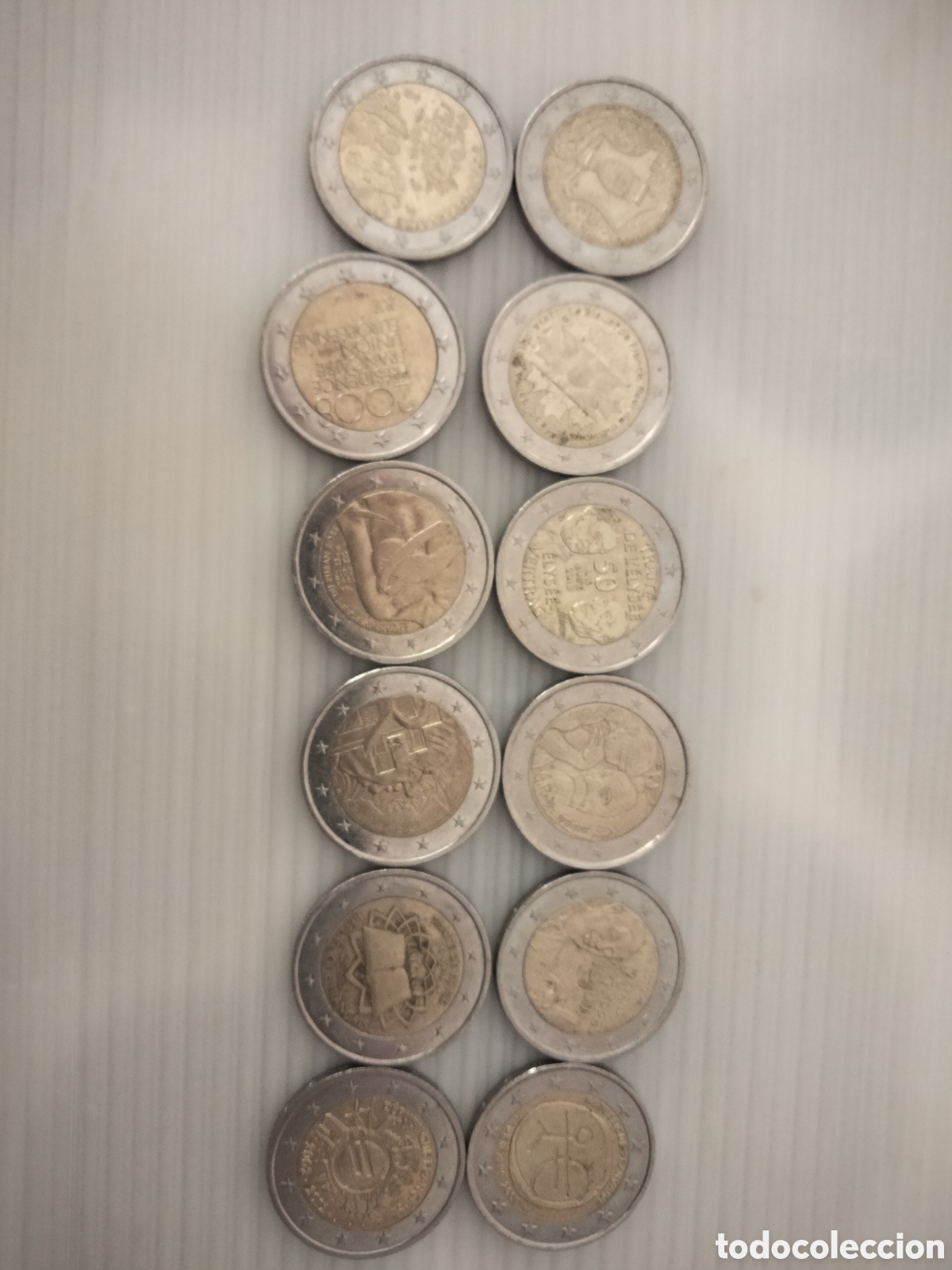 Euros: 12Monedas 2&euro;conmemorativas Francia - Foto 1