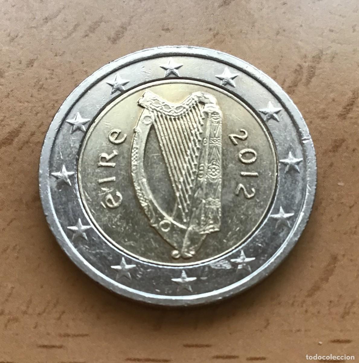 Euros: 2 euros de Irlanda. A&ntilde;o 2012 - Foto 1