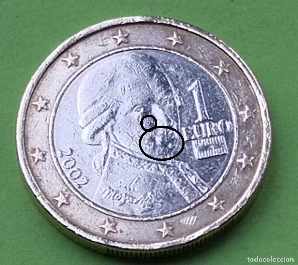 Euros: MONEDA 1 &euro; AUSTRIA 2002 (error de acu&ntilde;aci&oacute;n) - Foto 1