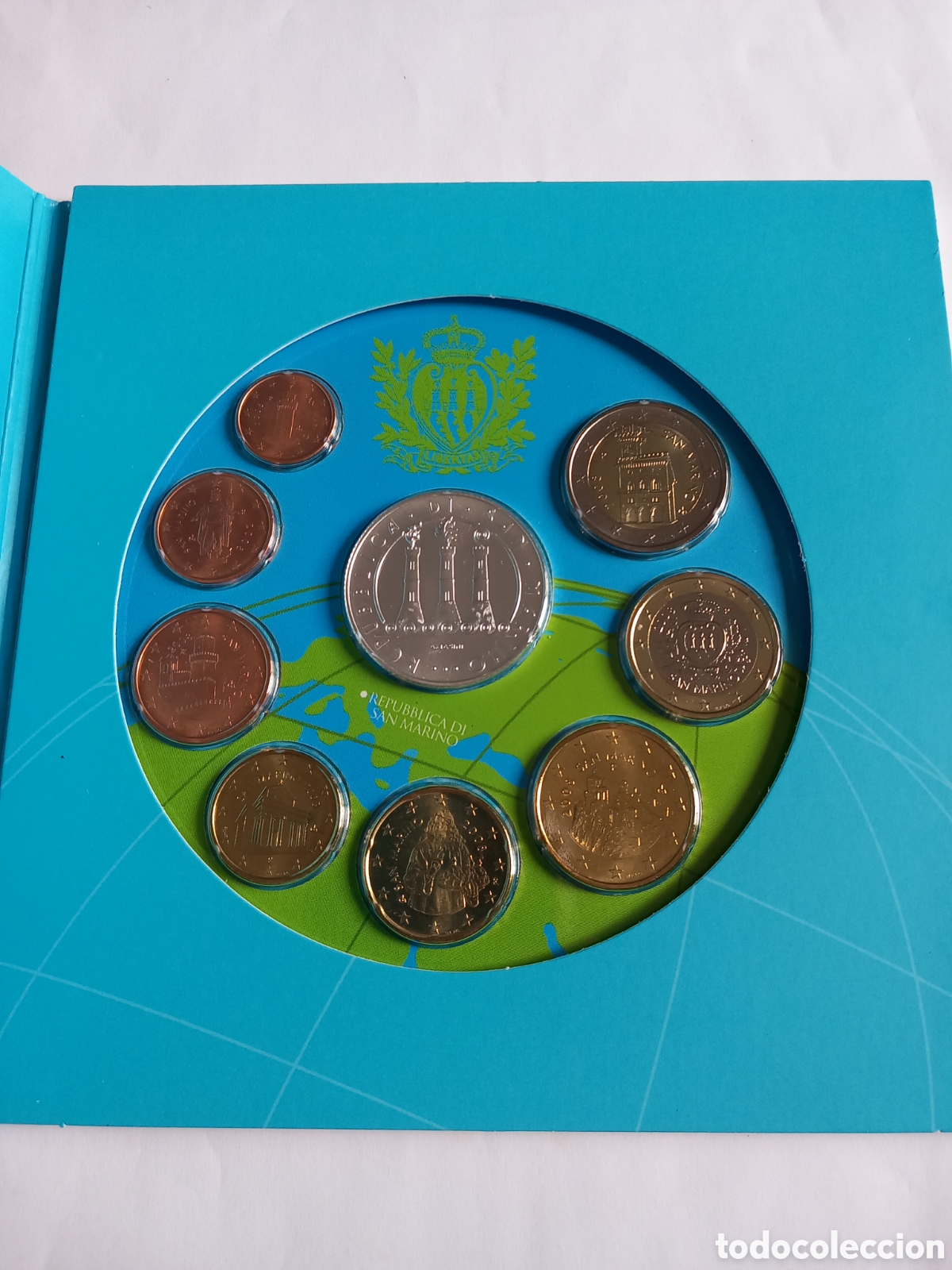 Euros: SAN MARINO 2008 CARTERA FDC - Foto 3