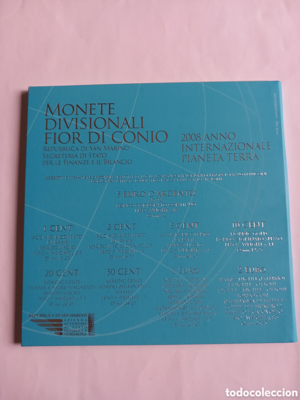 Euros: SAN MARINO 2008 CARTERA FDC - Foto 4
