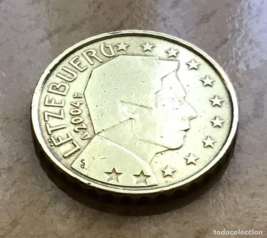 Euros: 10 c&eacute;ntimos de euro de Luxemburgo. A&ntilde;o 2004