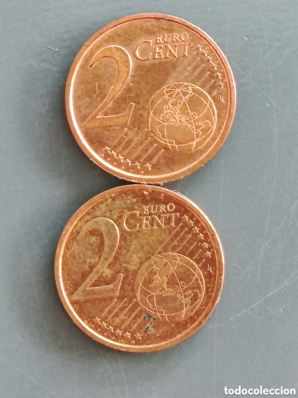 Euros: Monedas 2 c&eacute;ntimos exceso material Espa&ntilde;a 2018 - Foto 1