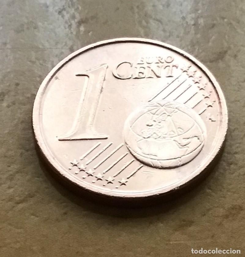 Euros: 1 c&eacute;ntimo de euro de Irlanda. A&ntilde;o 2008 - Foto 2