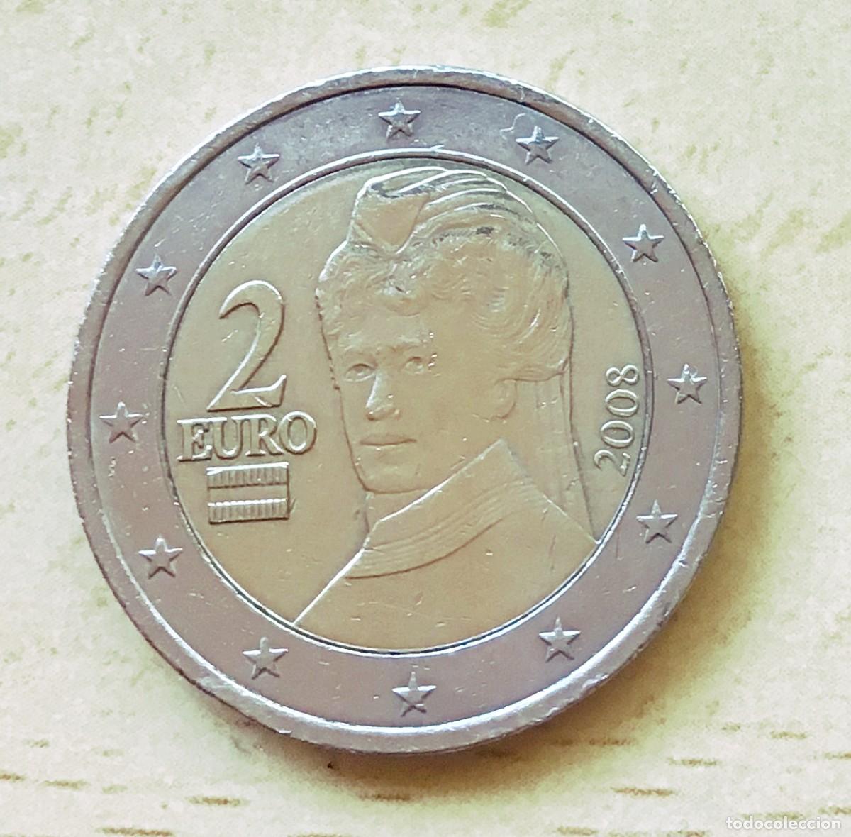Euros: 2 euros de Austria. A&ntilde;o 2008 - Foto 1