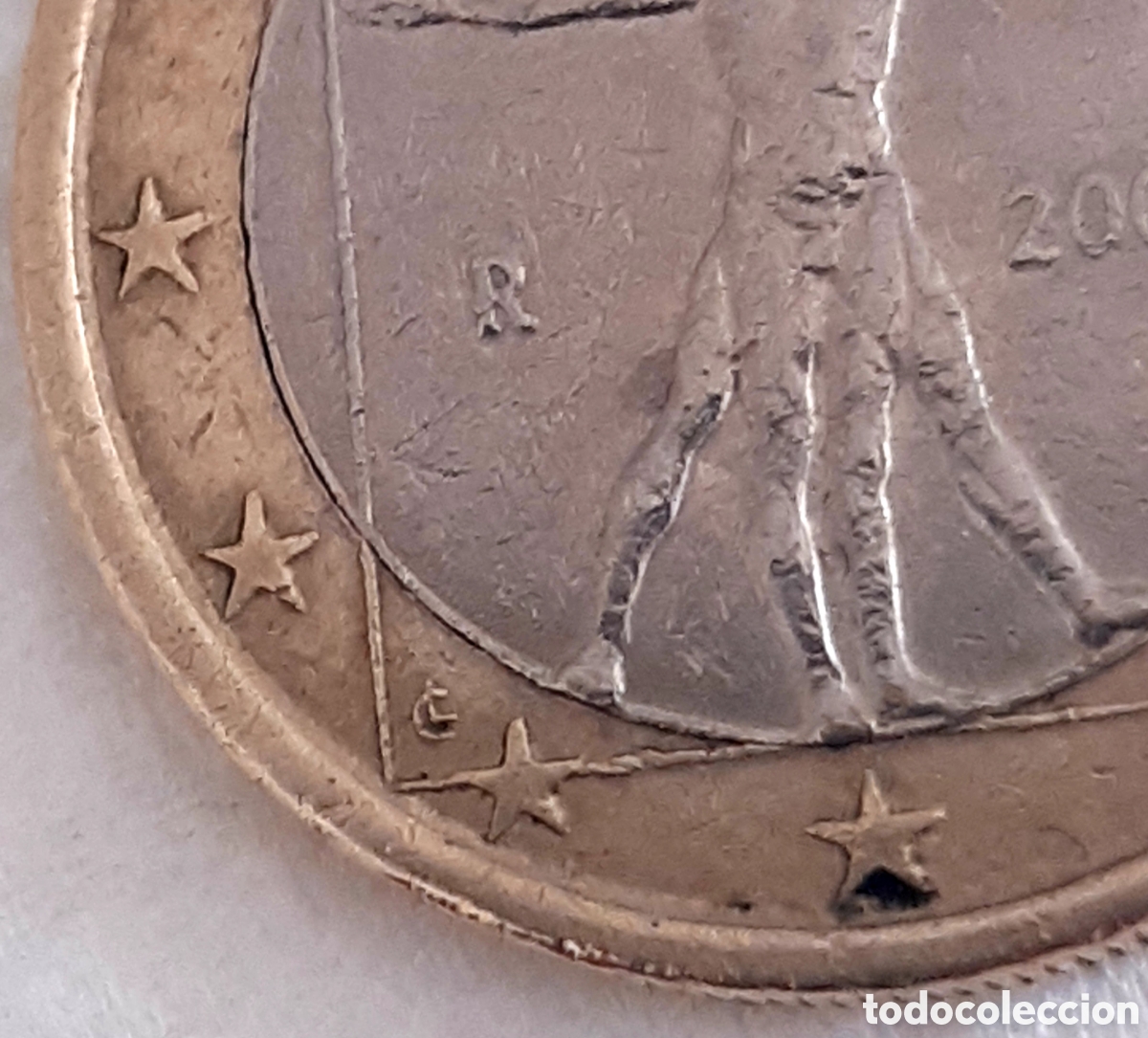 Euros: Moneda Italia 2002 con errores - Foto 7