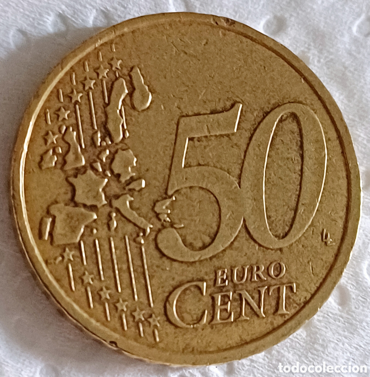 Euros: Moneda 50 cent Grecia 2002 escasa - Foto 4