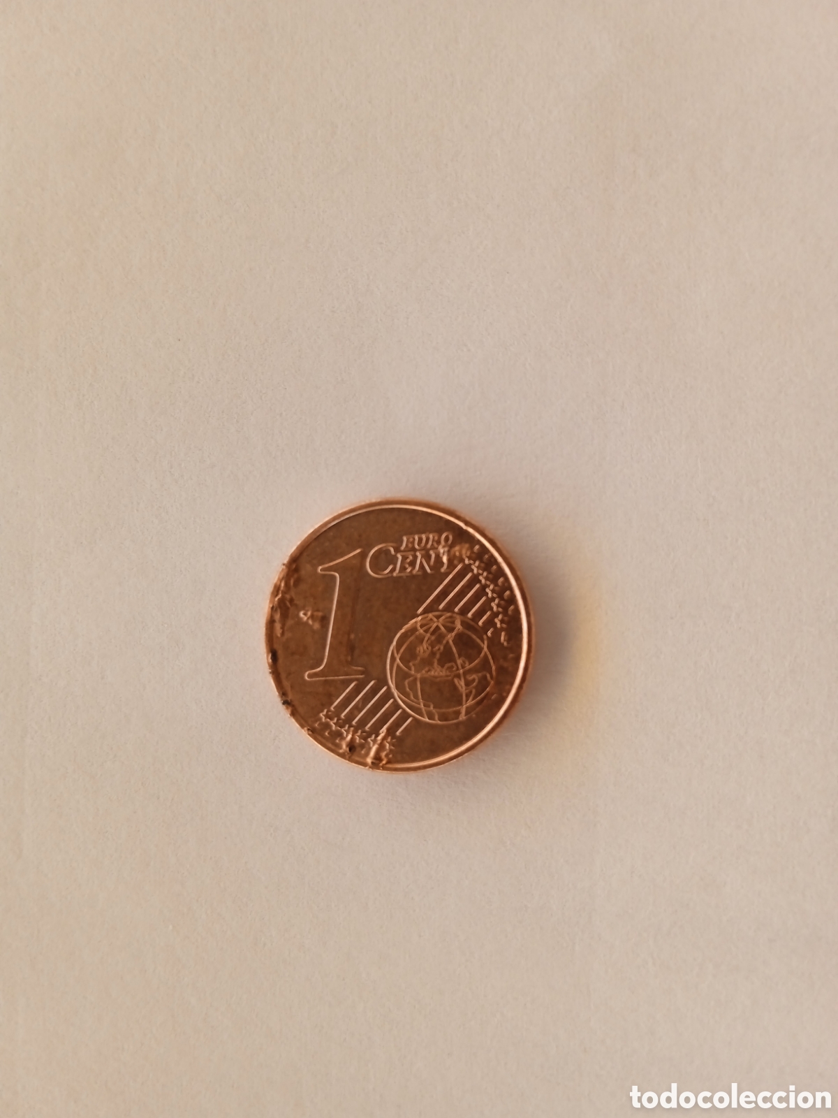 Euros: 1 c&eacute;ntimo con defecto de ambas caras 2020 - Foto 3