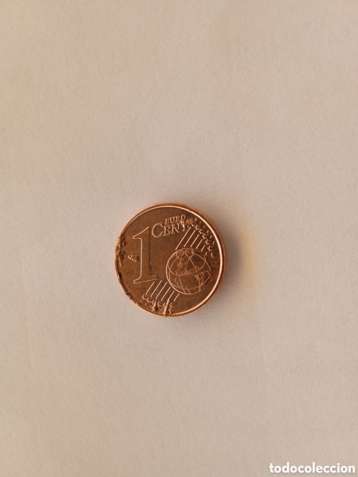 Euros: 1 c&eacute;ntimo con defecto de ambas caras 2020 - Foto 4