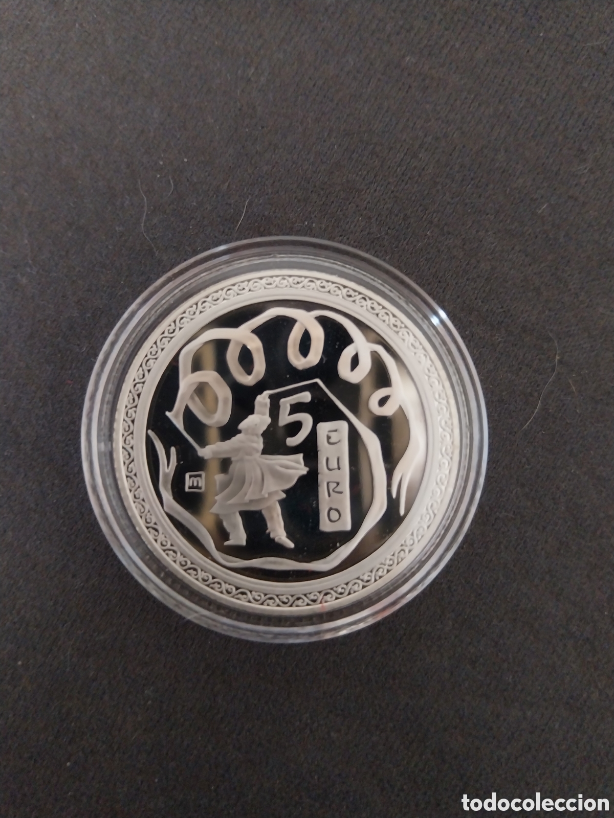 Euros: San Marino 2008 moneda 5 &euro; proff - Foto 4