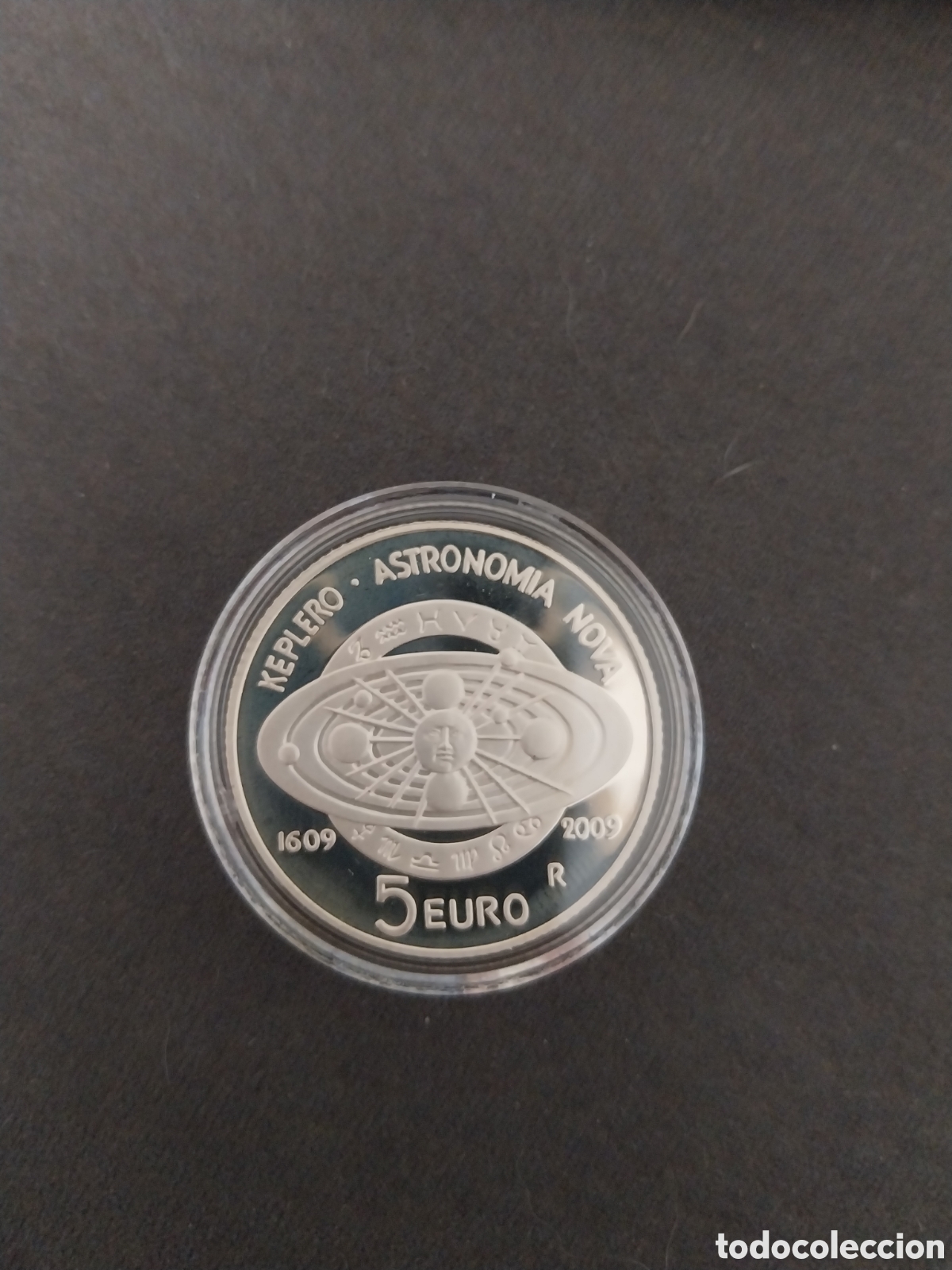 Euros: San Marino 2009 ,moneda 5 &euro; proof - Foto 3