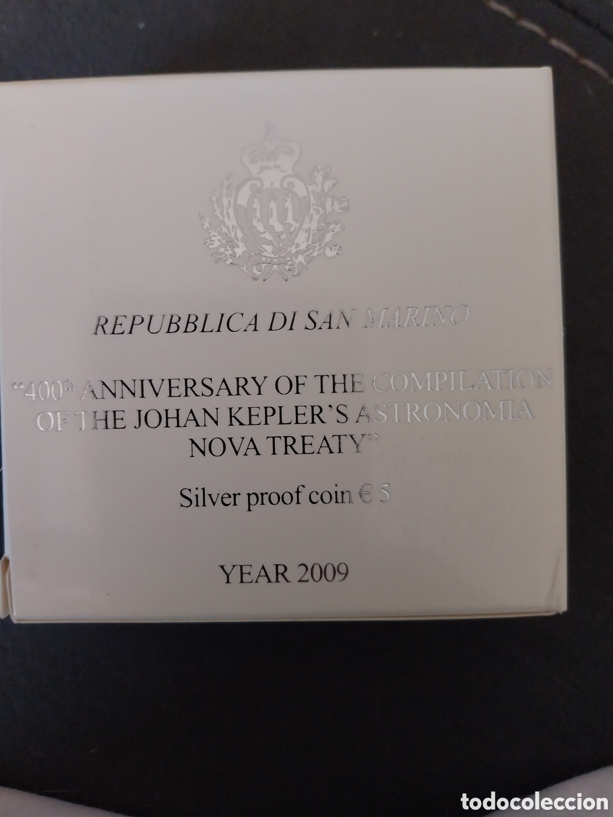Euros: San Marino 2009 ,moneda 5 &euro; proof - Foto 1