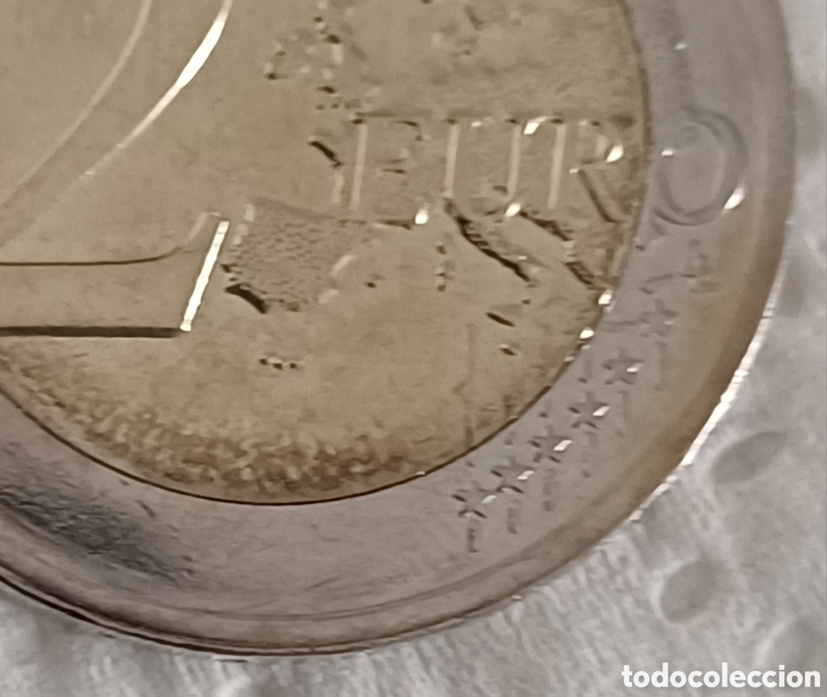 Euros: Dos monedas de 2 &euro; Lituania 2021, errores, S/C - Foto 5