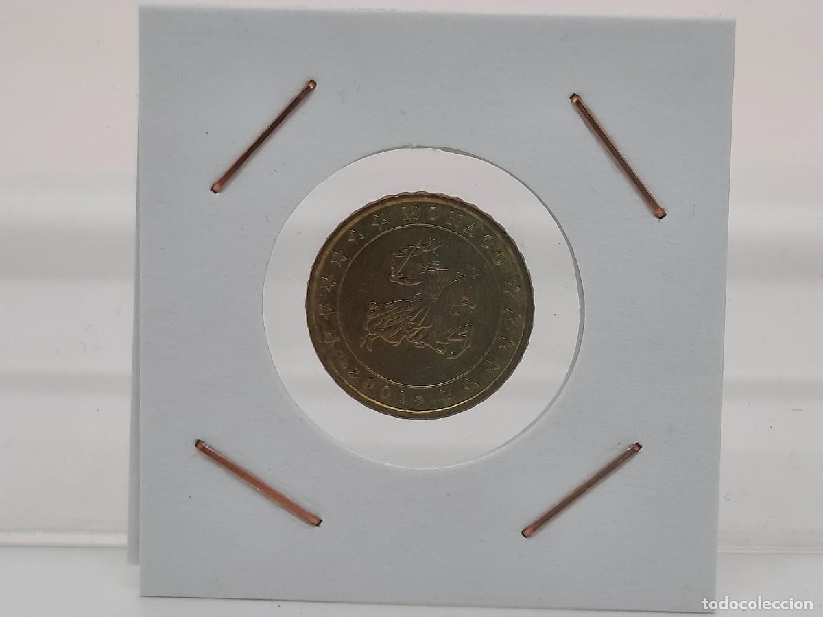 Euros: MONACO 10 CENTIMOS 2001 - SIN CIRCULAR - MUY RARO - Foto 1